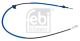 FEBI BILSTEIN Seilzug, Feststellbremse 108964