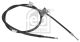 FEBI BILSTEIN Seilzug, Feststellbremse 109495