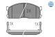 MEYLE Bremsbelagsatz, Scheibenbremse 025 200 0215/W