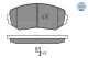 MEYLE Bremsbelagsatz, Scheibenbremse 025 243 4617/W