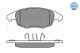 MEYLE Bremsbelagsatz, Scheibenbremse 025 245 3818