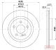 JAPANPARTS Bremsscheibe DP-510C