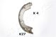 JAPANPARTS Bremsbackensatz, Feststellbremse GF-K27AF