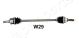 JAPANPARTS Antriebswelle GI-W29