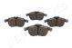 JAPANPARTS Bremsbelagsatz, Scheibenbremse PA-0074AF