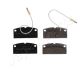 JAPANPARTS Bremsbelagsatz, Scheibenbremse PA-MC05