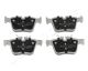 JAPANPARTS Bremsbelagsatz, Scheibenbremse PP-0507AF