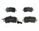 JAPANPARTS Bremsbelagsatz, Scheibenbremse PP-108AF