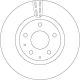 TRW Bremsscheibe DF6575