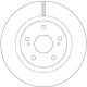 TRW Bremsscheibe DF6576