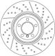 TRW Bremsscheibe DF6600S
