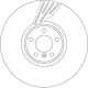 TRW Bremsscheibe DF6618S