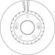 TRW Bremsscheibe DF6628