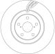 TRW Bremsscheibe DF6792S