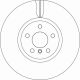 TRW Bremsscheibe DF6845S