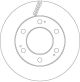TRW Bremsscheibe DF6882