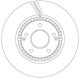 TRW Bremsscheibe DF6884S