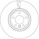 TRW Bremsscheibe DF6954S