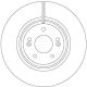 TRW Bremsscheibe DF6958S