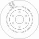 TRW Bremsscheibe DF6967