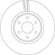 TRW Bremsscheibe DF6968S