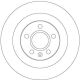 TRW Bremsscheibe DF6970