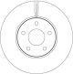 TRW Bremsscheibe DF6975