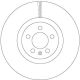TRW Bremsscheibe DF6983S