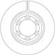 TRW Bremsscheibe DF6984