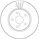 TRW Bremsscheibe DF6986S