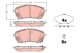 TRW Bremsbelagsatz, Scheibenbremse GDB2345