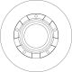 TRW Bremsscheibe DF6558S
