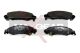 MAXGEAR Bremsbelagsatz, Scheibenbremse 19-0554