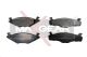 MAXGEAR Bremsbelagsatz, Scheibenbremse 19-0584