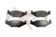 MAXGEAR Bremsbelagsatz, Scheibenbremse 19-0585