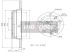 MAXGEAR Bremsscheibe 19-0694