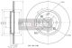 MAXGEAR Bremsscheibe 19-0698
