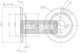 MAXGEAR Bremsscheibe 19-0716