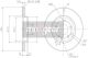 MAXGEAR Bremsscheibe 19-0723