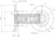 MAXGEAR Bremsscheibe 19-0734