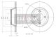 MAXGEAR Bremsscheibe 19-0782