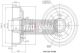 MAXGEAR Bremstrommel 19-0829