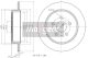 MAXGEAR Bremsscheibe 19-0914