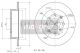 MAXGEAR Bremsscheibe 19-0922