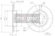 MAXGEAR Bremsscheibe 19-1016