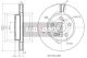 MAXGEAR Bremsscheibe 19-1243