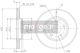 MAXGEAR Bremsscheibe 19-1257