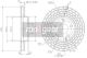 MAXGEAR Bremsscheibe 19-1260MAX