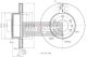 MAXGEAR Bremsscheibe 19-1337