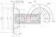 MAXGEAR Bremsscheibe 19-1814